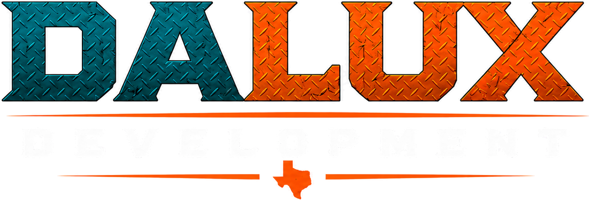 DaLux Development Group LLC wordmark logo for site development and excavation