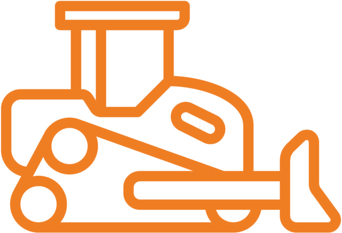 Dozer equipment icon